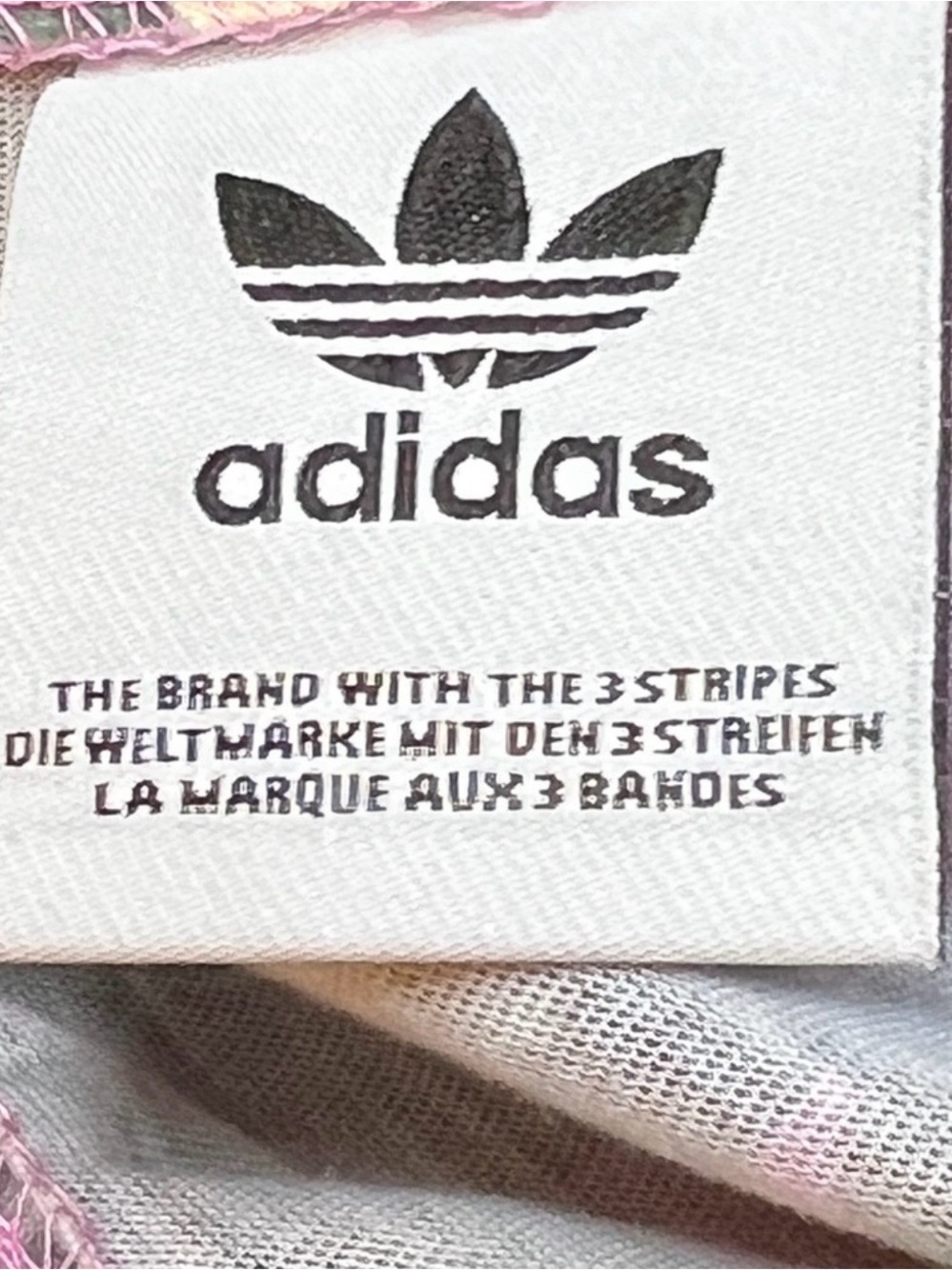 adidas Pink & Yellow Tropical Leaf Athletic Tank Top Size Sm - Picture 7 of 7